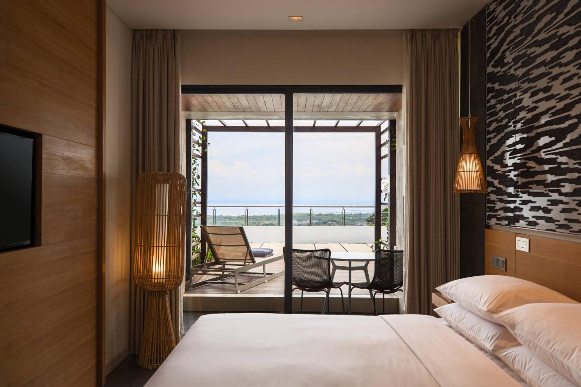Renaissance Bali Uluwatu Resort & Spa Ungasan Zewnętrze zdjęcie A guest room at the hotel